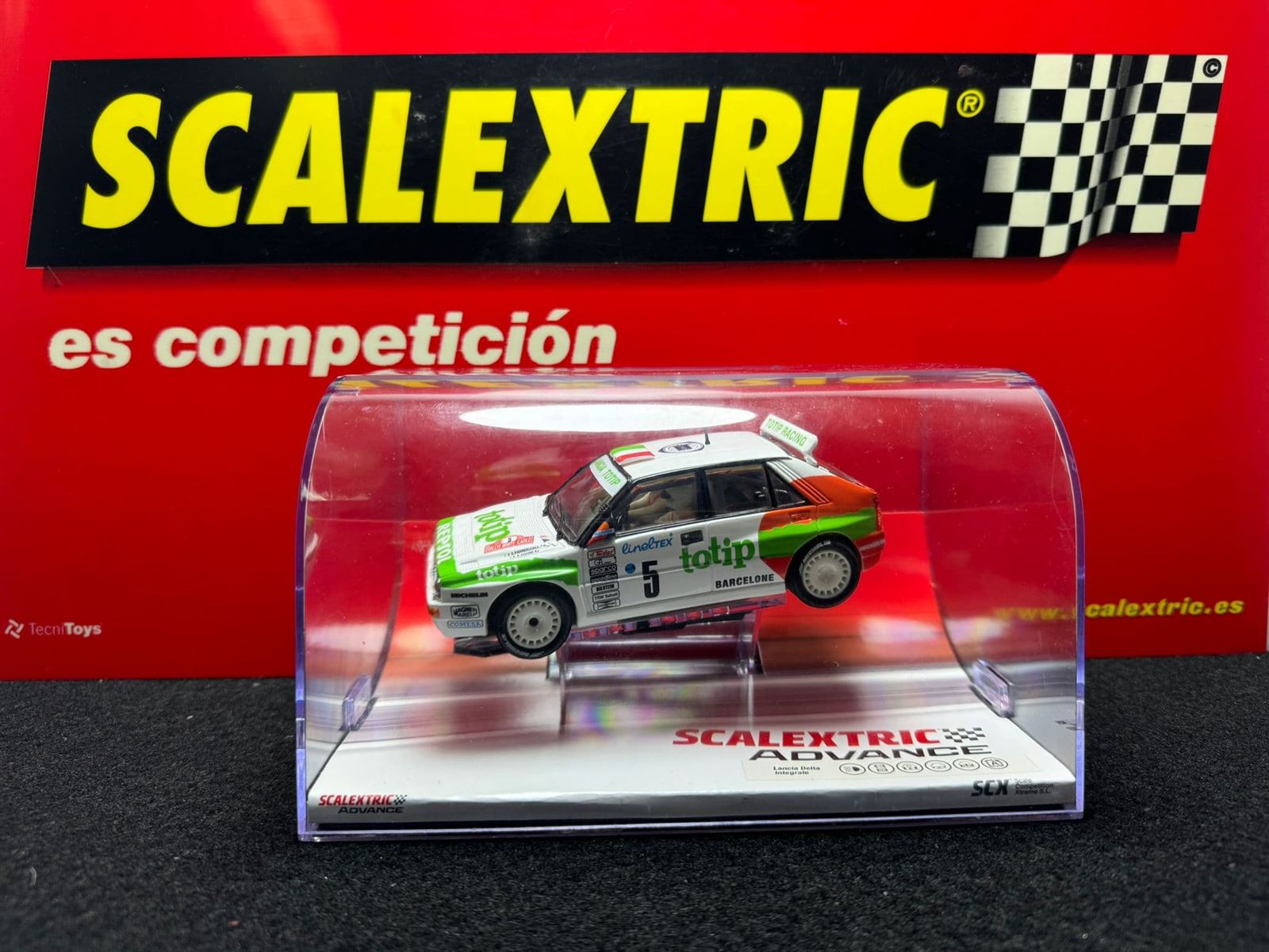 Coche Scalextric Advance Lancia Delta Integrale - Totip - Imagen 1