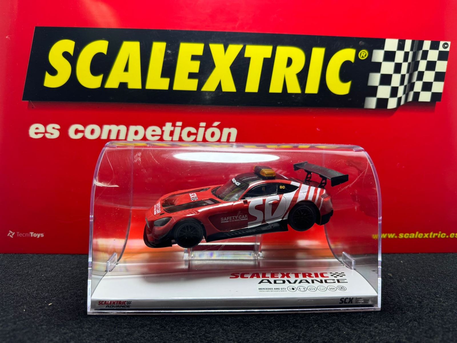 Coche Scalextric Advance Mercedes AMG GT3 - Imagen 1