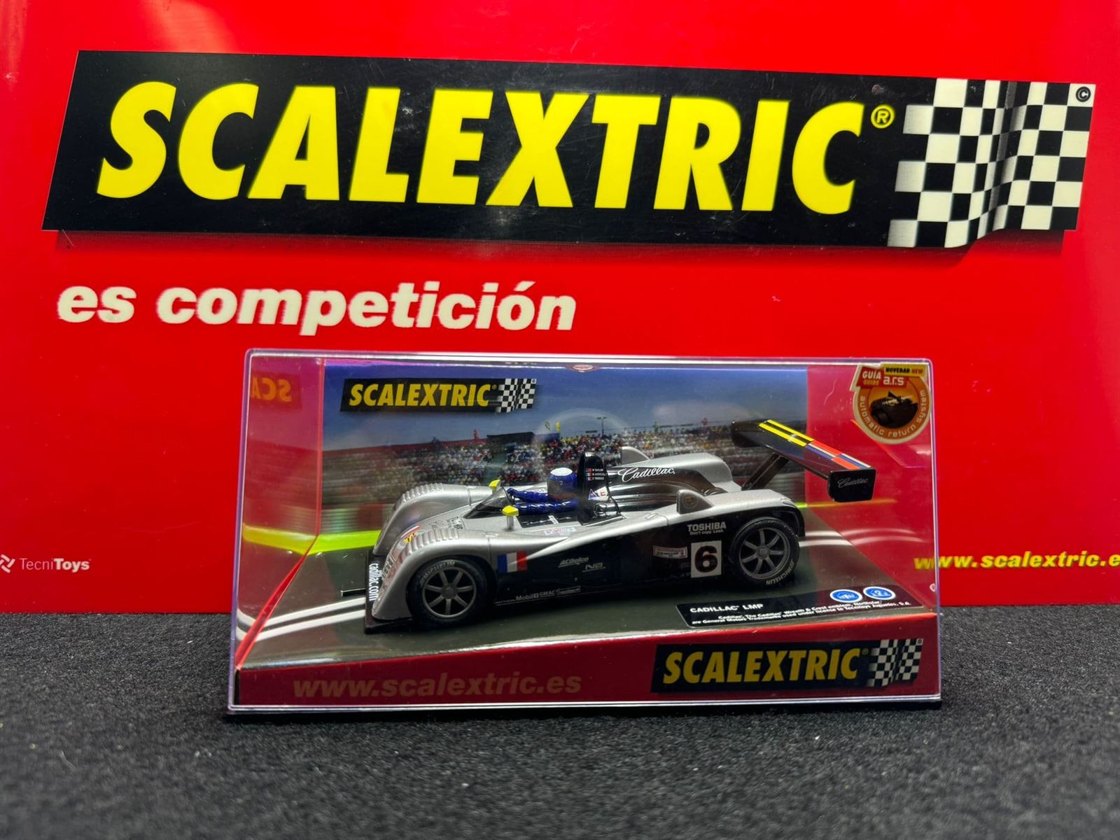 Coche Scalextric Cadillac LMP nº6 - Imagen 1