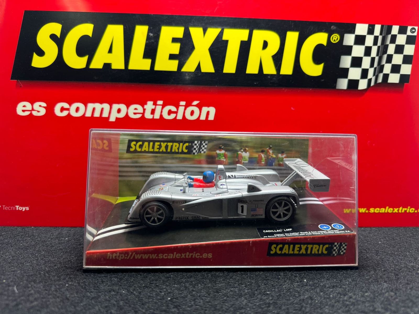 Coche Scalextric Cadillac LMP - Imagen 1