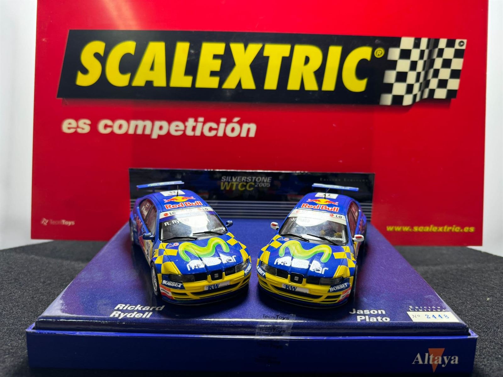 Coche Scalextric Edición Limitada Silverstone WTCC 2005 - Imagen 1