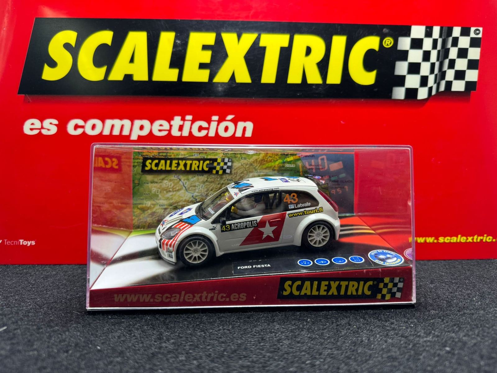 Coche Scalextric Ford Fiesta - Imagen 1