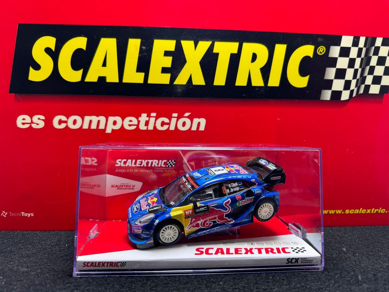 Coche Scalextric Original 4x4 Ford Puma Rally 1 WRC - Tanak - Imagen 1