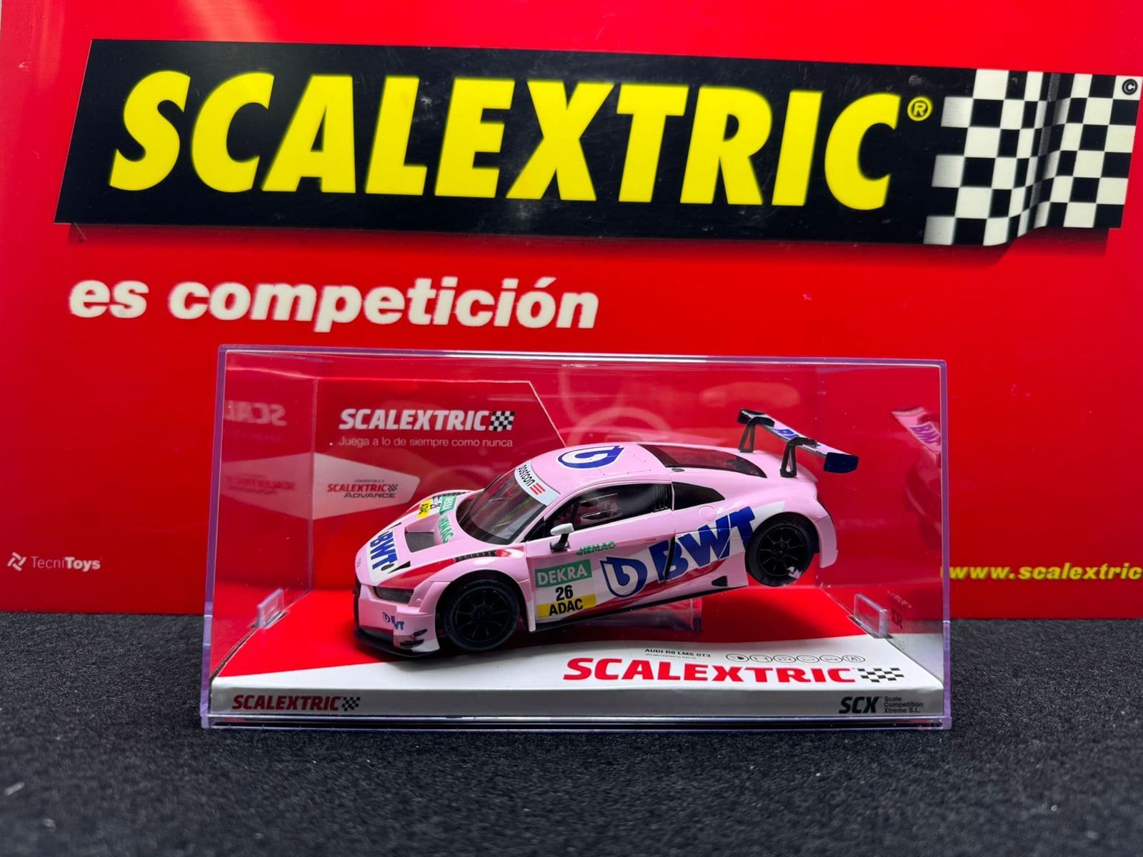 Coche Scalextric Original Audi R8 LMS – BWT - Imagen 1