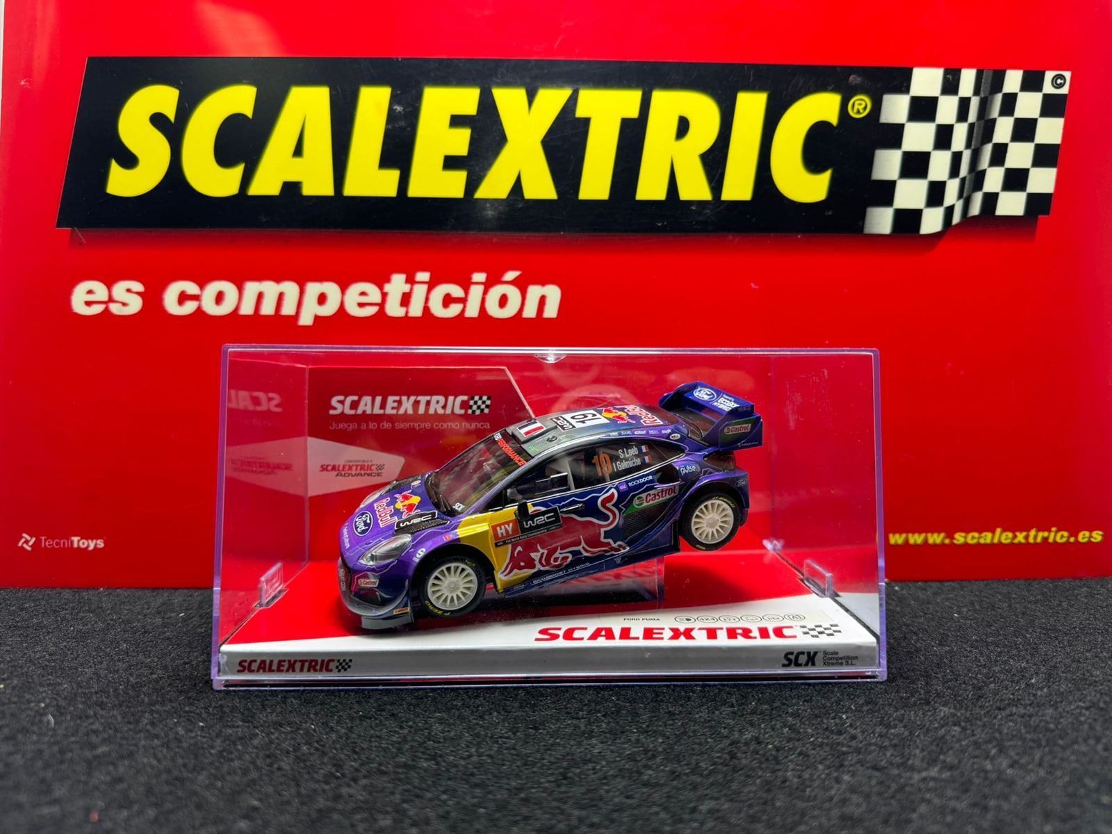 Coche Scalextric Original Ford Puma Rally 1 WRC - Loeb - Imagen 1