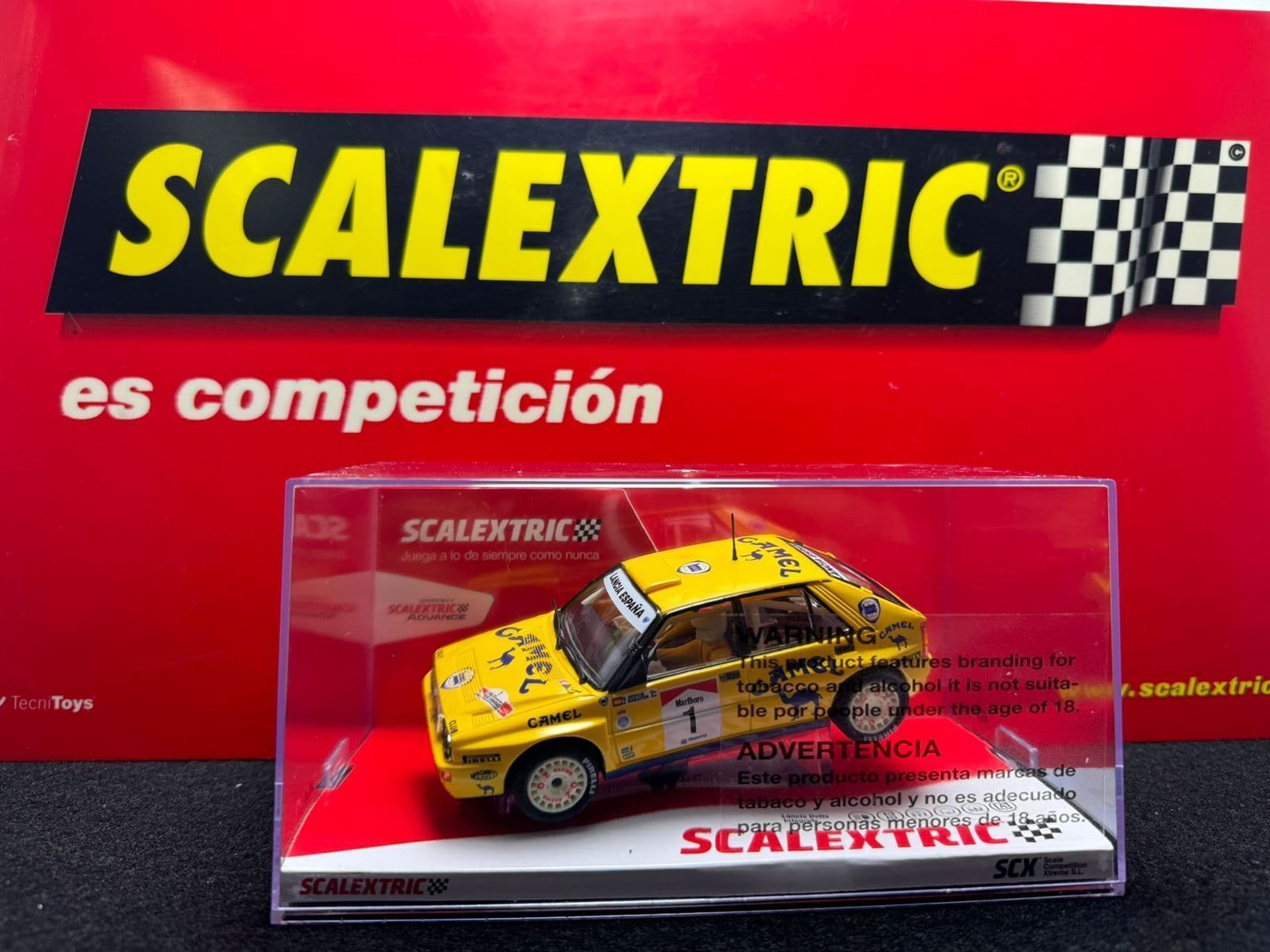 Coche Scalextric Original Lancia Delta Integrale - Servia 88 - Imagen 1