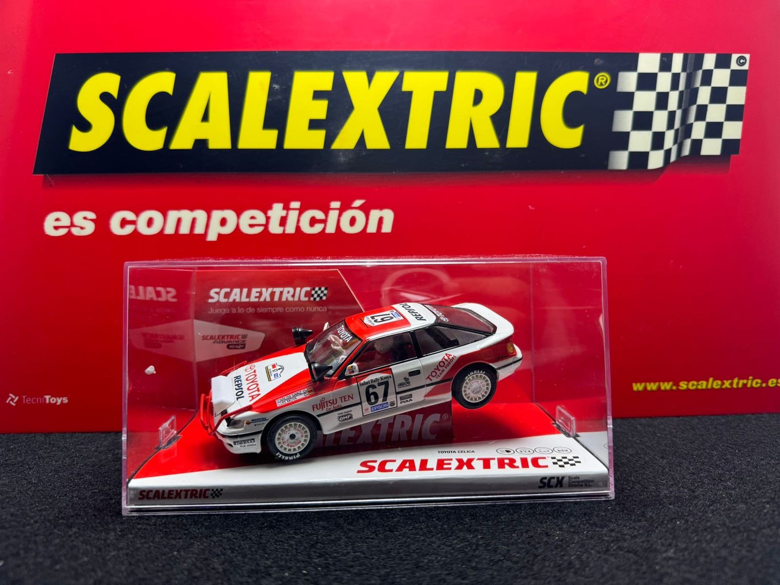 Coche Scalextric Toyota Celica - Imagen 1