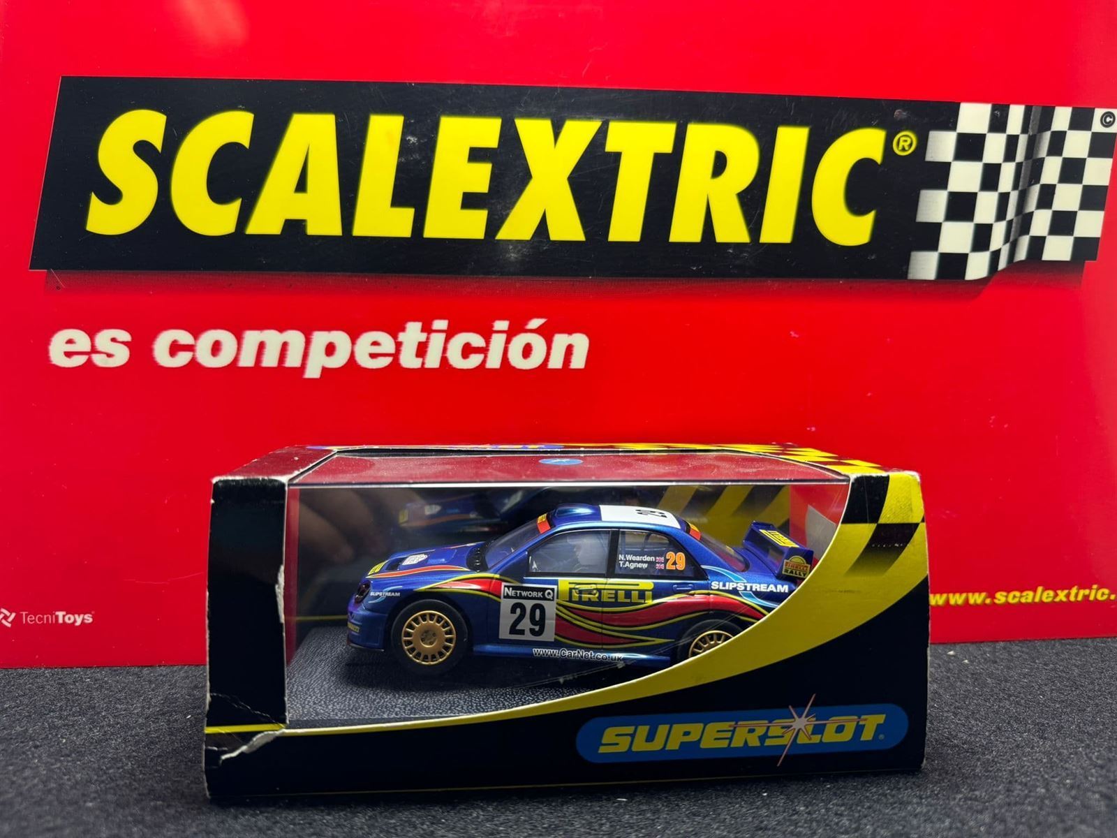 Coche Superslot H2414 Subaru Impreza WRC #29 Pirelli Wearden-Agnew - Imagen 1