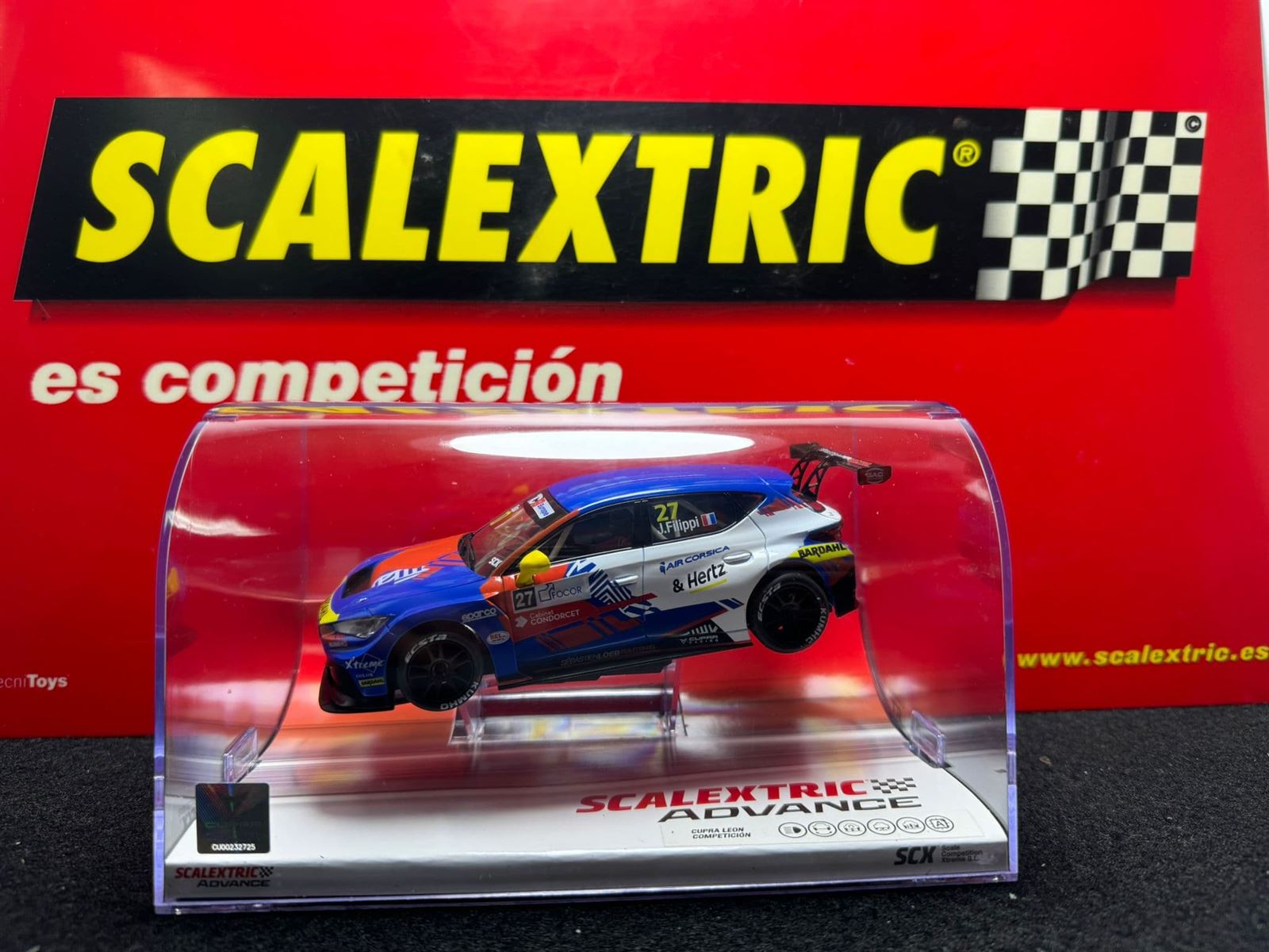 Cupra Scalextric Advance Leon Competition - J. Filippi - Imagen 1