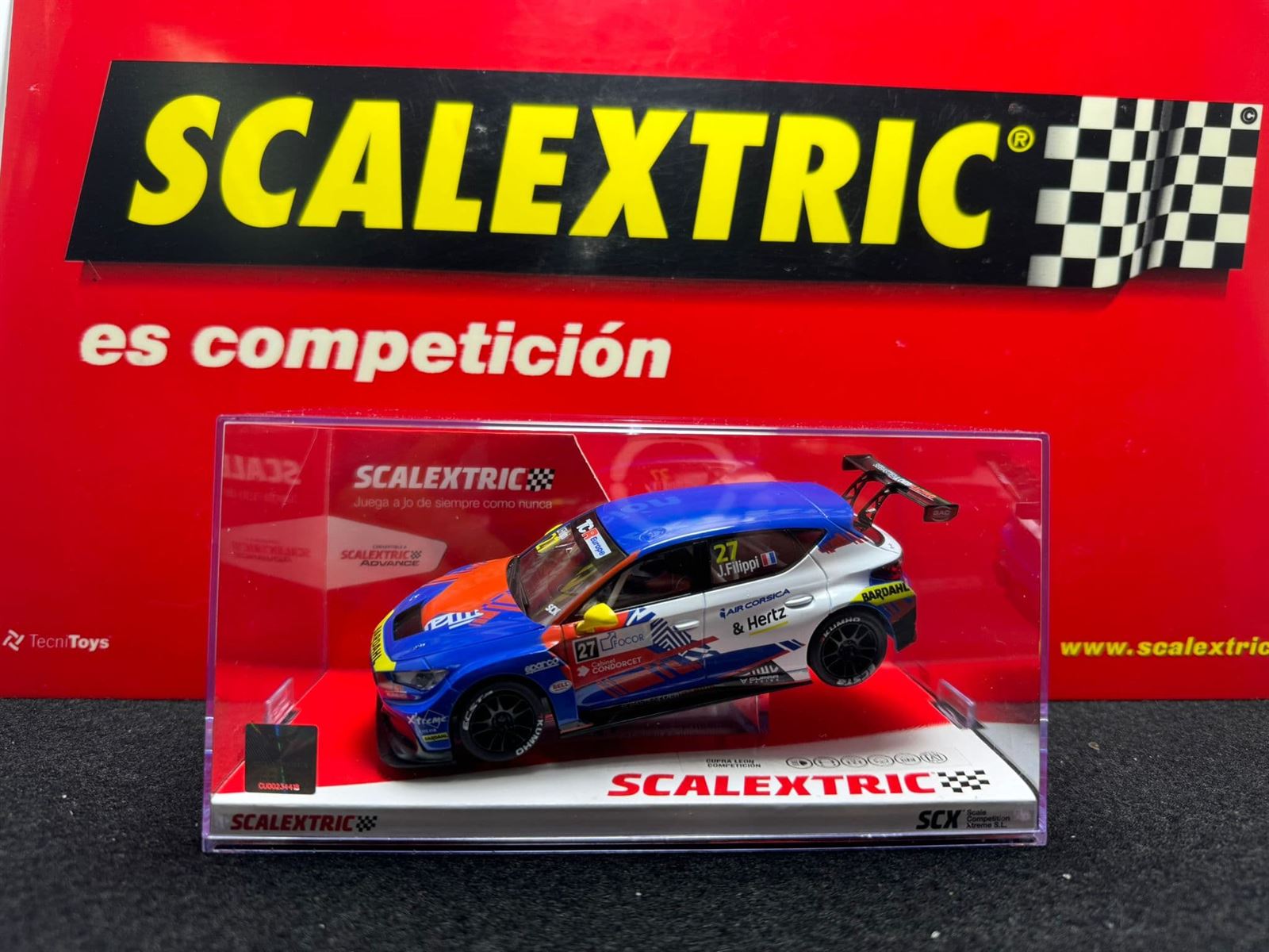 Cupra Scalextric Original Leon Competition - J. Filippi - Imagen 1