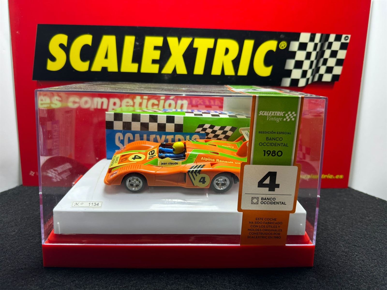 Scalextric Vintage Reedición Especial Banco Occidental 1980 - Imagen 1